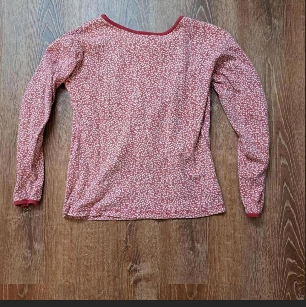 Floral Print Long Sleeve Shirt Cottagecore